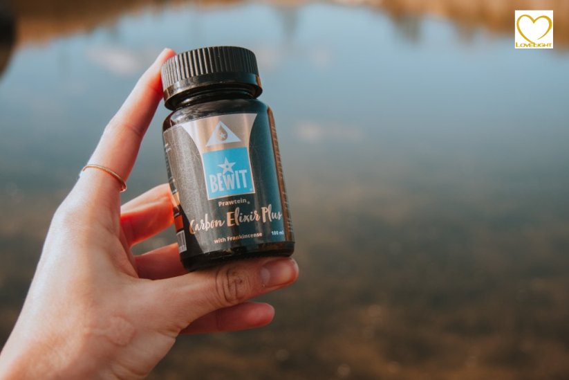 BEWIT PRAWTEIN CARBON ELIXIR PLUS s kadidlovým esenciálním olejem (dříve C60 with Frankincense) + POUKAZ 300 Kč