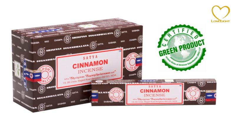 Cinnamon - Vonné tyčinky Satya (Indie) - balení 15 g