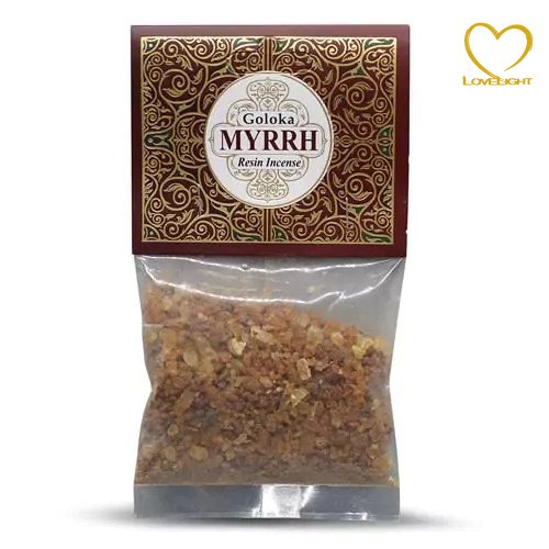 Myrrh (Myrha) - Pryskyřice pro vykuřování - balené - Goloka 30 g
