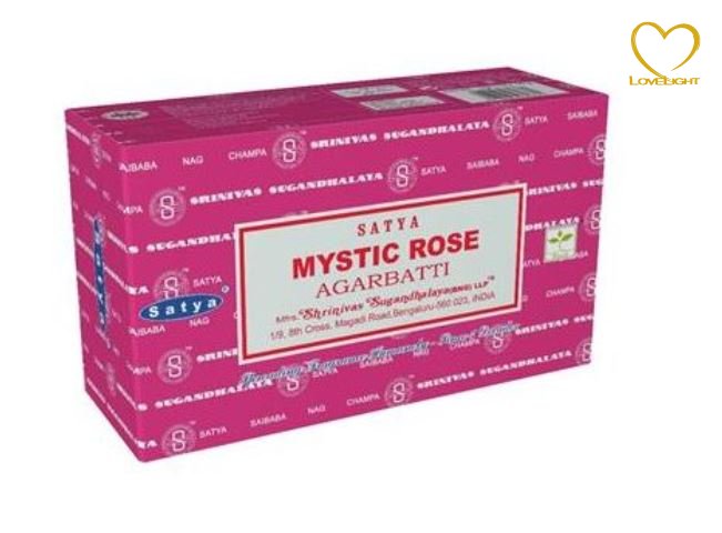 Mystic Rose - Vonné tyčinky Satya (Indie) - balení 15 g