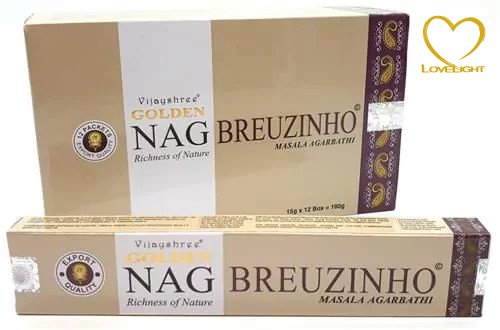 Breuzinho (Breu Branco - Bílý Kopál) - Vonné tyčinky Vijayshree Golden (Indie) - balení 15 g