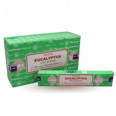 Eucalyptus - Vonné tyčinky Satya (Indie) - balení 15 g