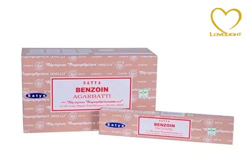 Benzoin - Vonné tyčinky Satya (Indie) - balení 15 g