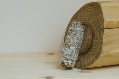 Šalvěj Bílá (Kalifornie), vykuřovací svazek Mini - 10 cm