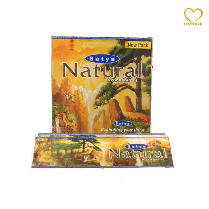 Natural - Vonné tyčinky Satya (Indie) - velké balení 45 g