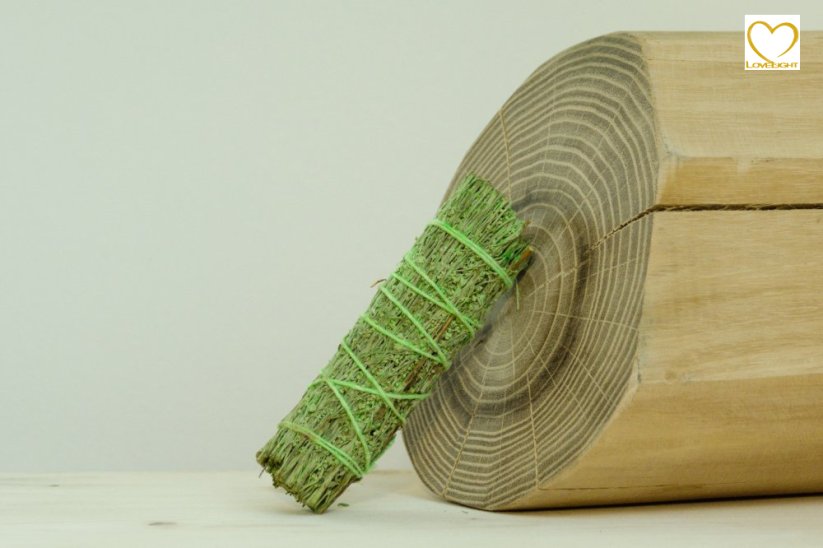 Šalvěj Modrá + Patchouli (Kalifornie), vykuřovací svazek Mini - 10 cm, zvýhodněná sada 2 ks