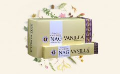 Vanilla - Vonné tyčinky Vijayshree Golden (Indie) - balení 15 g