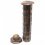 Věže, krabičky a stojánky na vonné tyčinky - Stojánky: Dřevěný stojánek pro vonné tyčinky s mosazným zdobením - Buddha