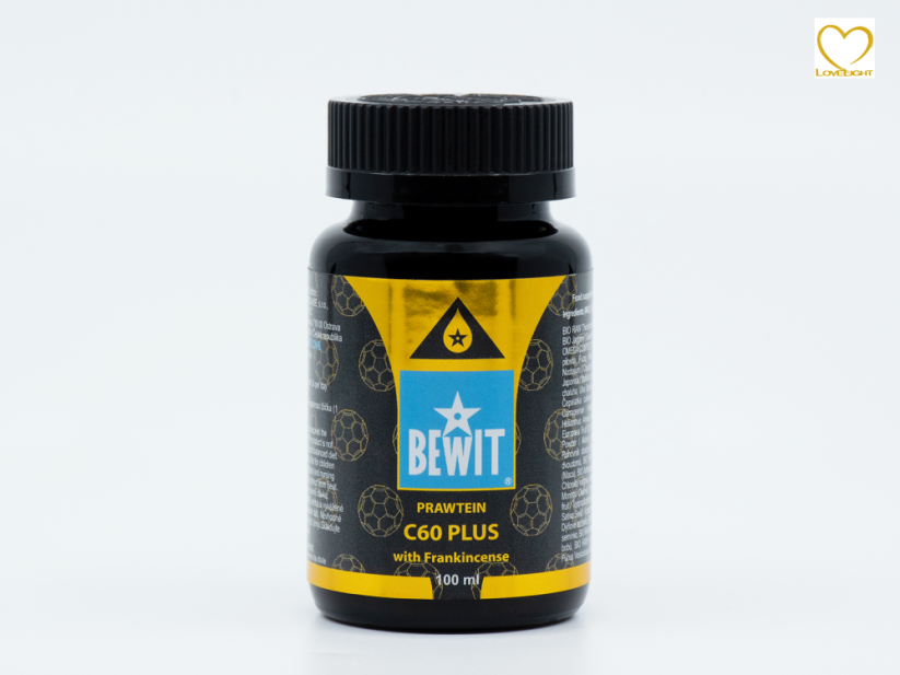 BEWIT PRAWTEIN C60 PLUS, with FRANKINCENSE (náhradou je CARBON elixir PLUS s kadidlovým esenciálním olejem)