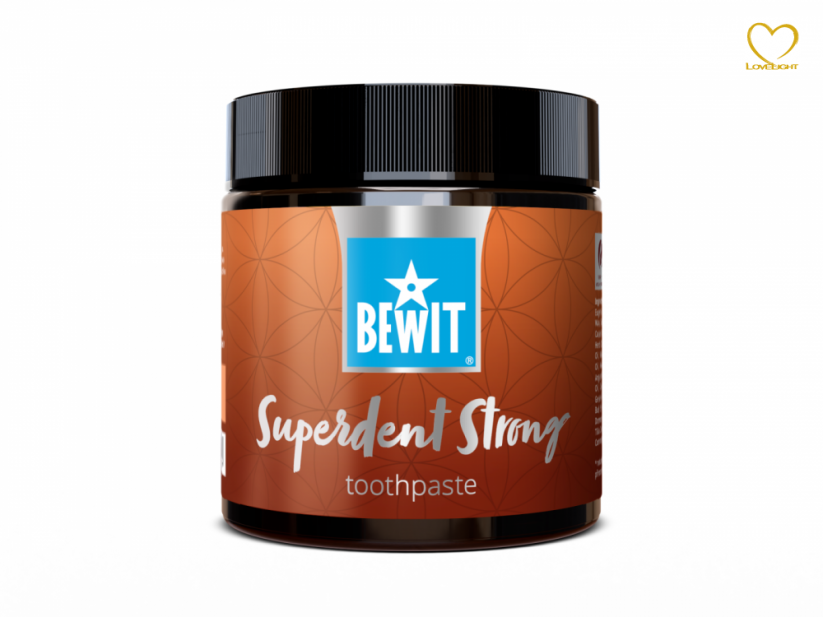 BEWIT Superdent Strong - 100 ml - Extra silná pečující zubní pasta - balení: 3 ks (3x100 ml)