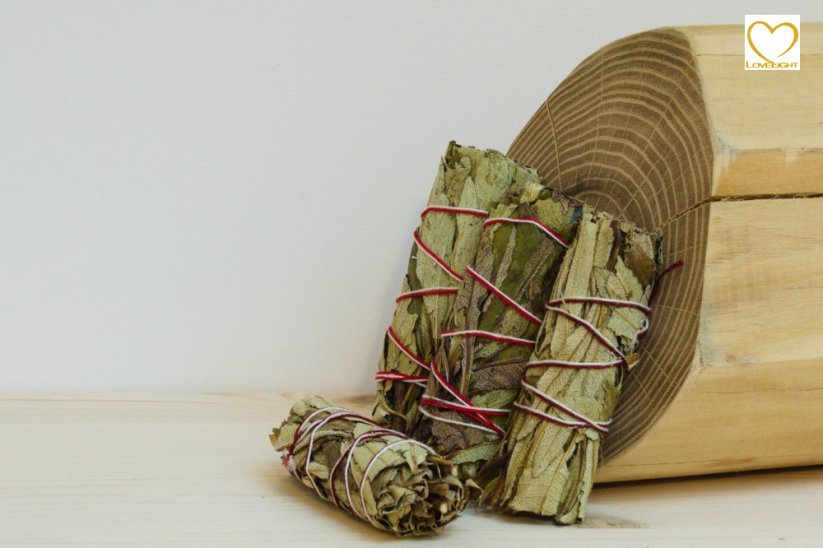 Yerba Santa (Kalifornie), vykuřovací svazek Mini - 10 cm, zvýhodněná sada 3+1 ZDARMA
