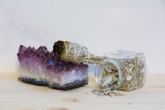 Šalvěj Bílá (Kalifornie), vykuřovací svazek Mini - pochodeň, zvýhodněná sada 3+1 ZDARMA