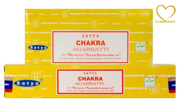 Chakra - Vonné tyčinky Satya (Indie) - balení 15 g