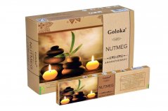 Aromatherapy - Nutmeg - Vonné tyčinky Goloka (Indie) - balení 15 g