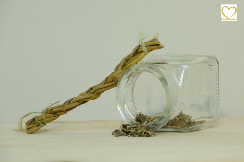 SweetGrass - Sladká tráva (Kalifornie) - vykuřovací svazek Mini - 10 cm