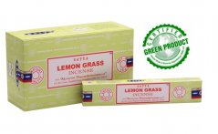 Lemongrass - Vonné tyčinky Satya (Indie) - balení 15 g