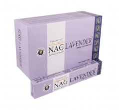 Lavender (Levandule) - Vonné tyčinky Vijayshree Golden (Indie) - balení 15 g