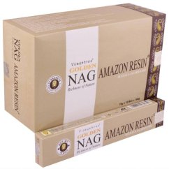 Amazon Resin (Amazonská pryskyřice) - Vonné tyčinky Vijayshree Golden (Indie) - balení 15 g